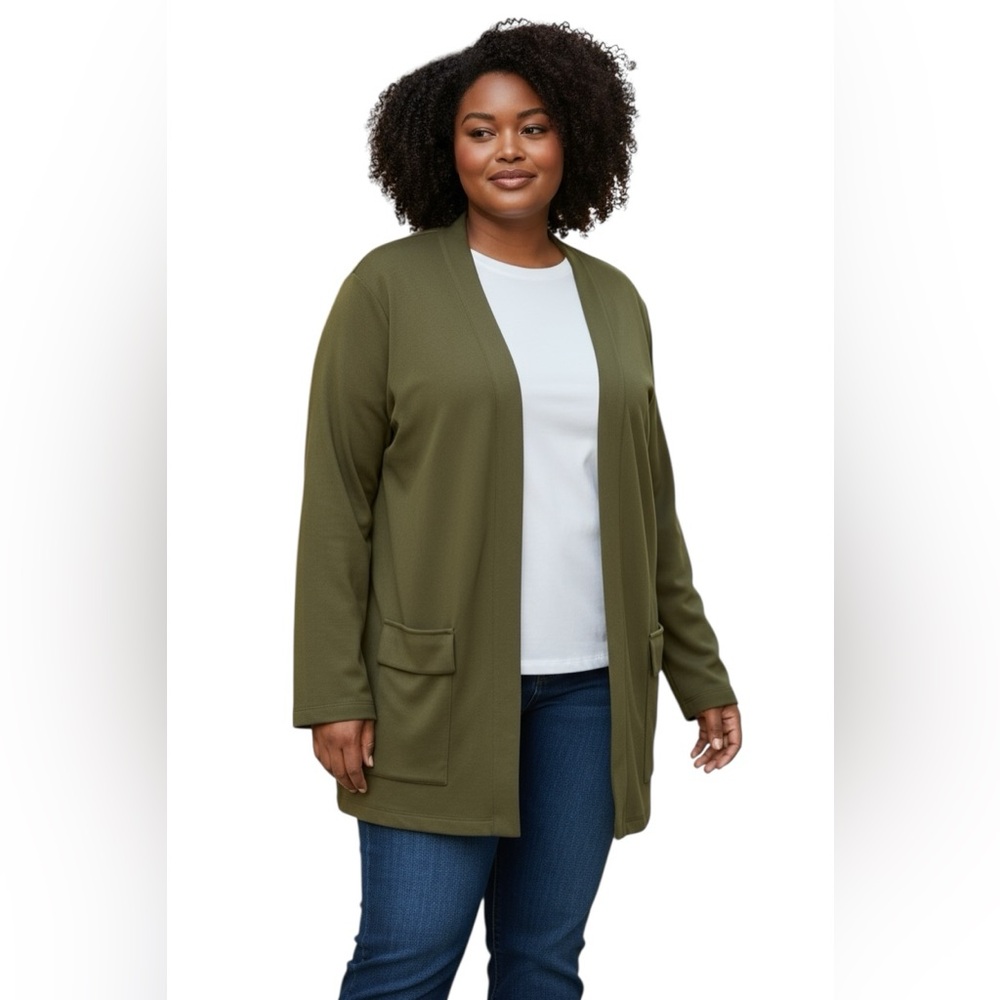 🆕 Linda Allard Ellen Tracy long sleeve cardigan